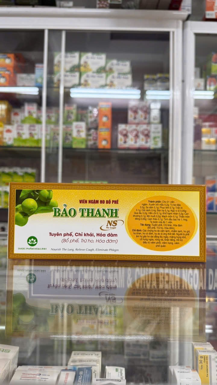 Viên ngậm Bảo Thanh NS