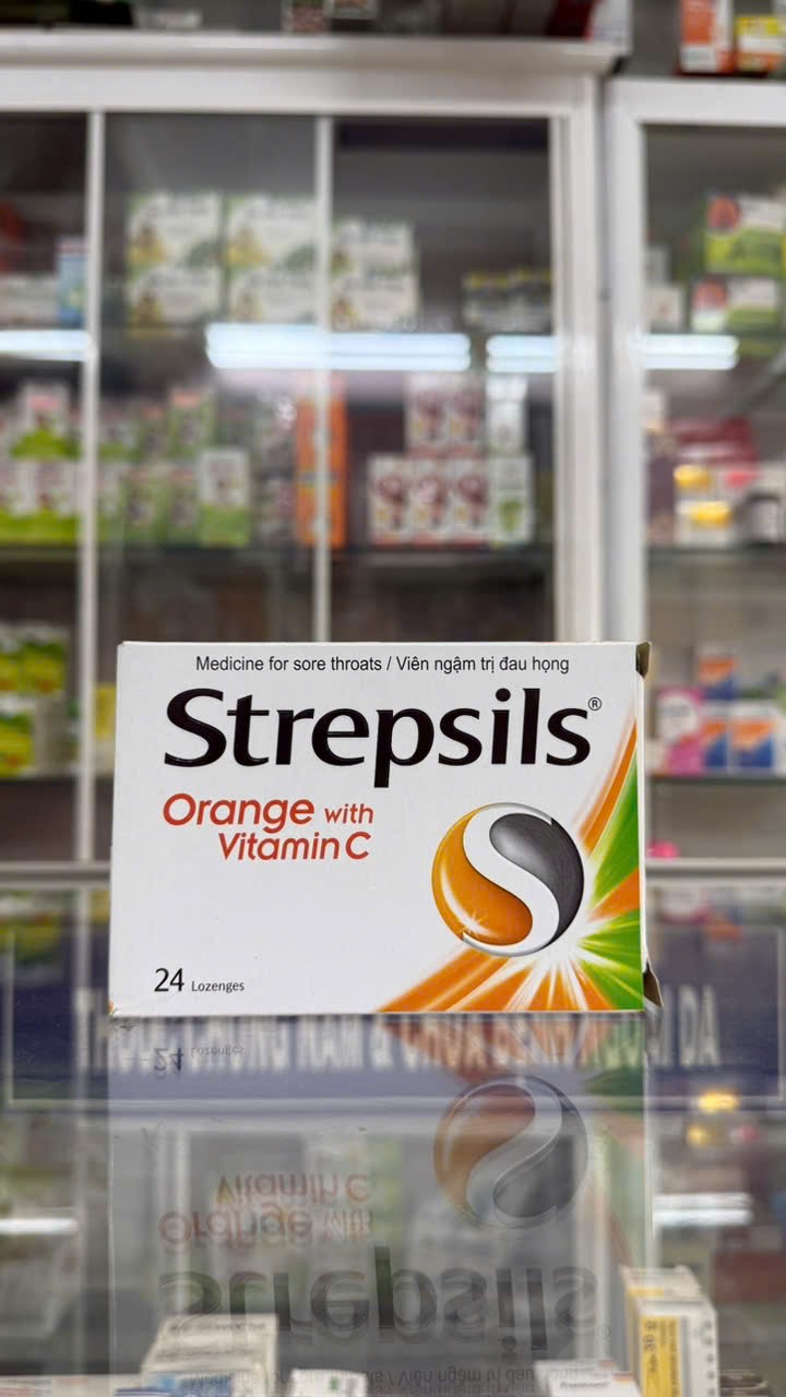 Strepsils Orange with Vitamin C
